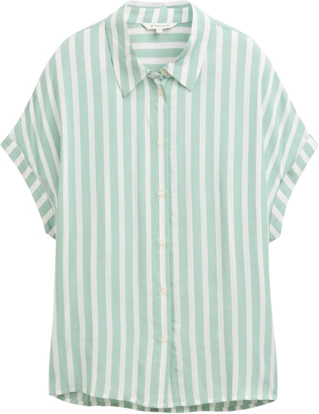 Detalle de Tom Tailor 1047057 camicia da donna in tessuto morbido e leggero