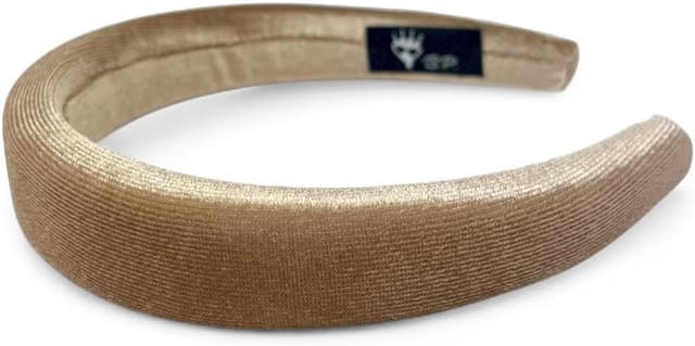 Thumbnail 3 de Bottega della Principessa Serre-tête velours Vert forêt