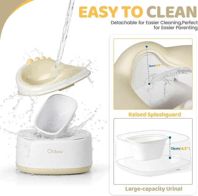 Detalle 2 de Orzbow Multifuncional Orinales Infantiles 36,5 cm