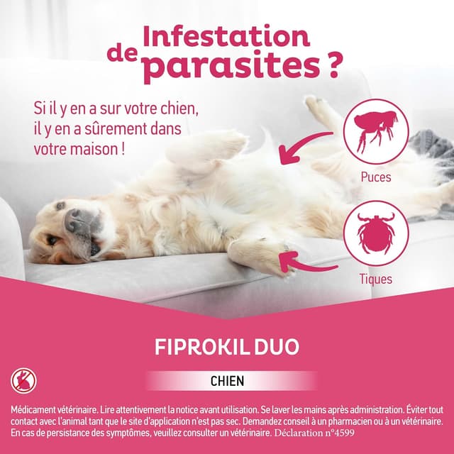 Detalle 2 de Fiprokil Duo Petits Chiens 2-10 kg