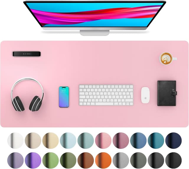 Detalle de Aothia 36 x 17-inch desk pad — waterproof mouse surface 🖥