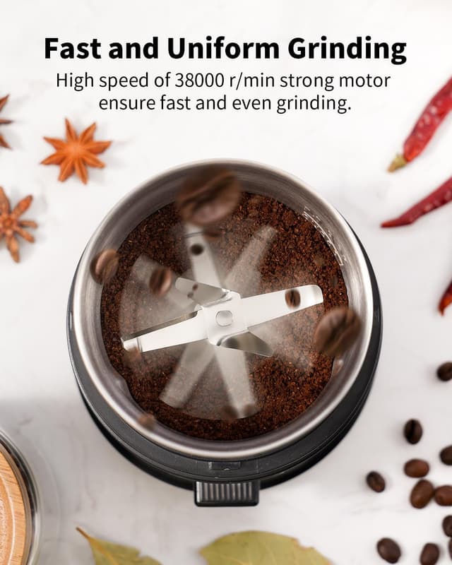 Detalle de SHARDOR Coffee Grinder Electric 75g