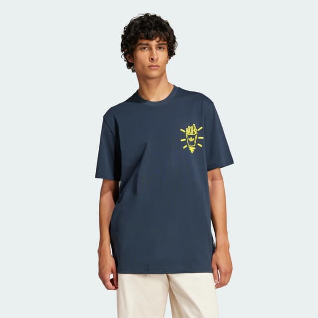Imagen de adidas Originals Camiseta básica para hombre en OfertitasTOP