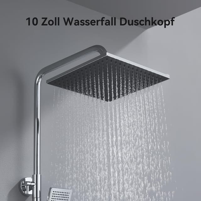 Detalle 2 de AuraLum Regendusche ohne Armatur 25 cm