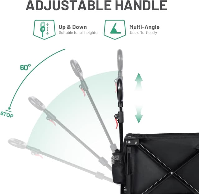 Thumbnail 4 de TIMBER RIDGE Festival Trolley 200L camping cart 🛒