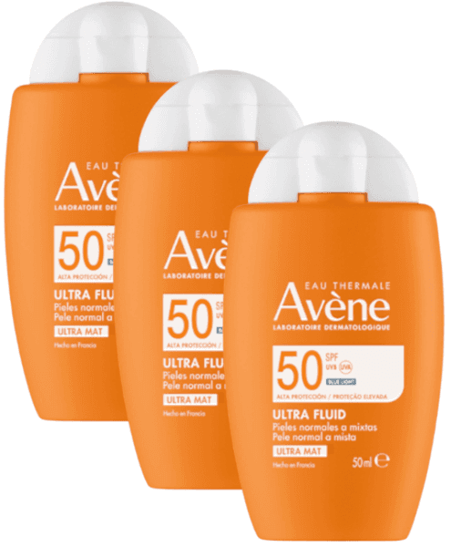 Detalle de Avène Solar Fluido Invisible Ultra Mat SPF50+ - Protección Solar ☀