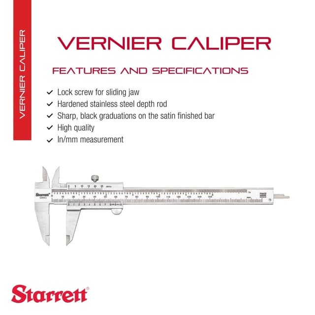 Thumbnail 1 de Starrett 125MEA-6/150 calibre vernier