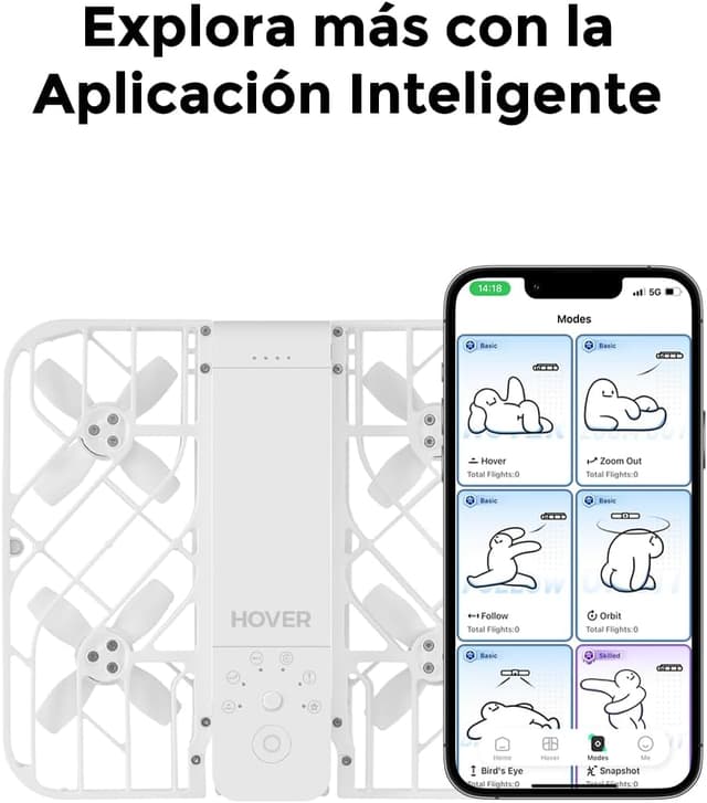 Thumbnail 9 de HOVERAir X1 Dron Mini 🎥: Cámara HDR, Control Manos Libres