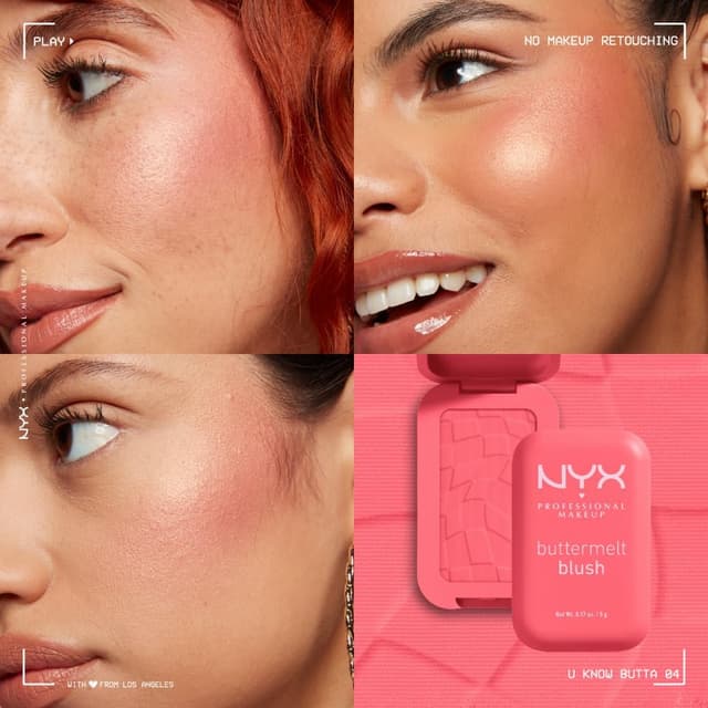 Thumbnail 5 de NYX Buttermelt Blush Tono 04 U Know Butta 🍑