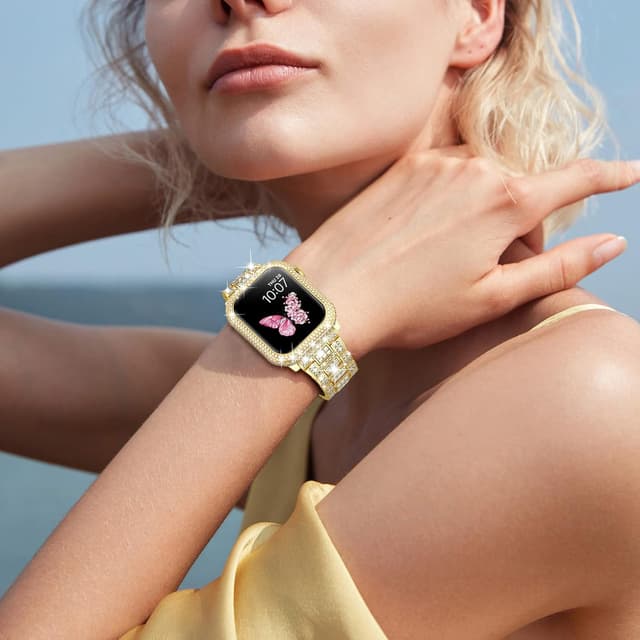 Detalle 2 de Mosonio Bling Apple Watch Band