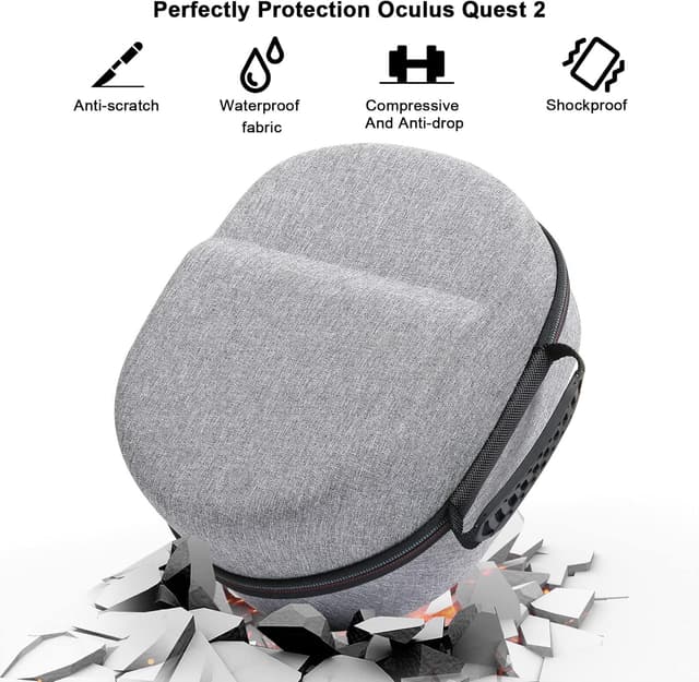 Thumbnail 4 de Bjids VR Headset Carrying Case for Meta Quest 3