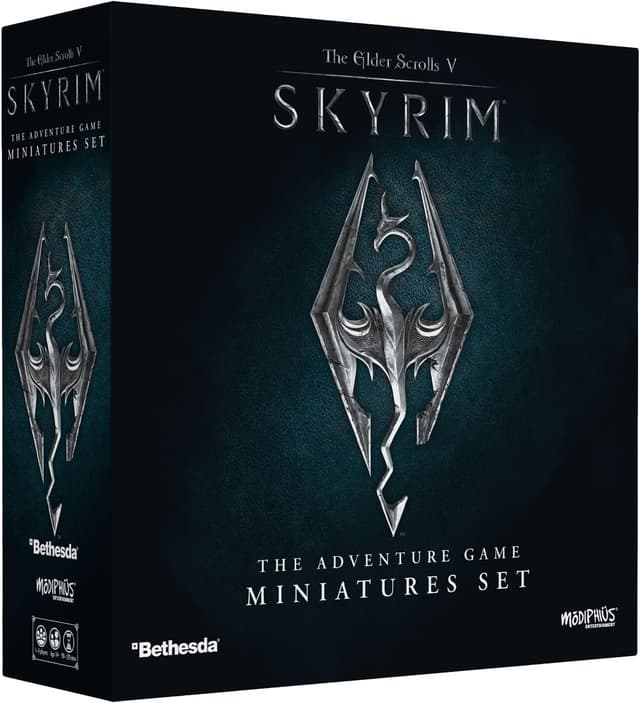 Detalle de Modiphius Skyrim Miniatures Set 1-4 players 🎲