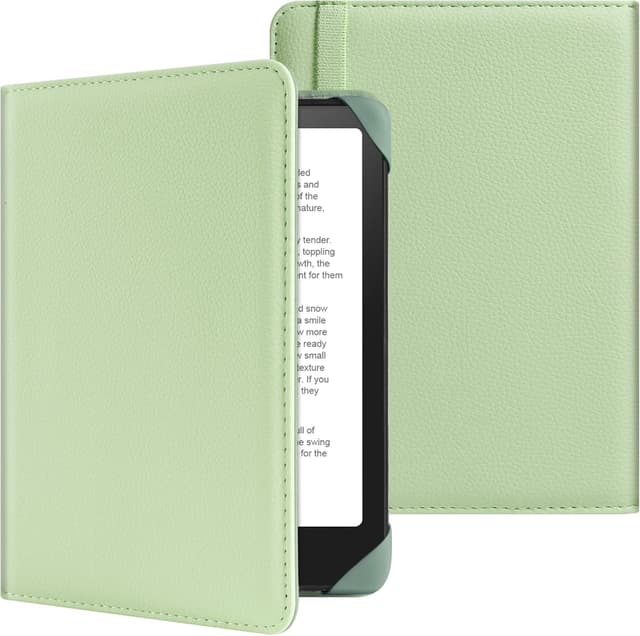 Thumbnail 6 de HoYiXi Universal 6-inch eReader protective case (green) with elastic rope hand strap
