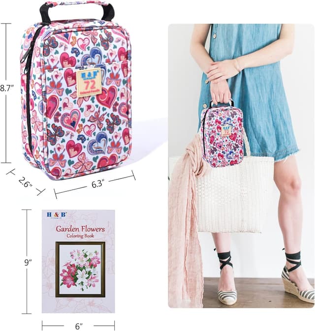 Thumbnail 4 de 72 Buntstifte Set mit Tasche ✏