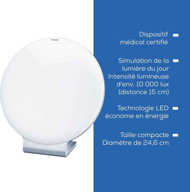 Thumbnail 6 de Beurer TL 50 Lampe de luminothérapie 10 000 Lux