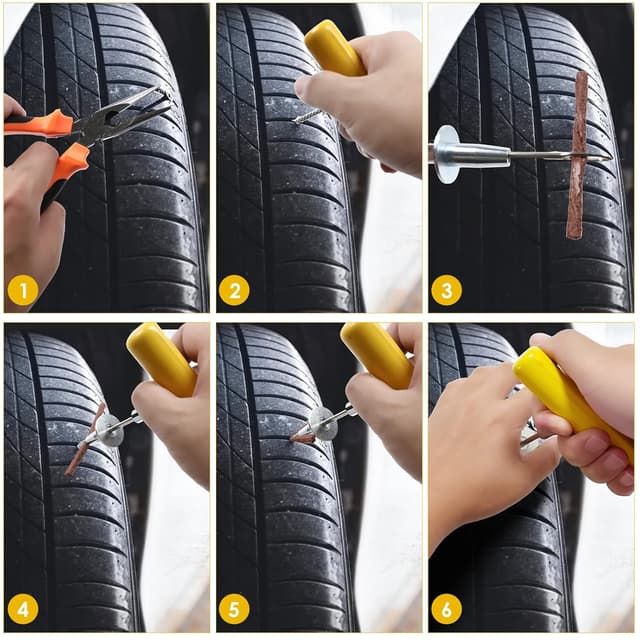 Detalle de Reifen Reparaturset SHYOSUCCE 100 tlg