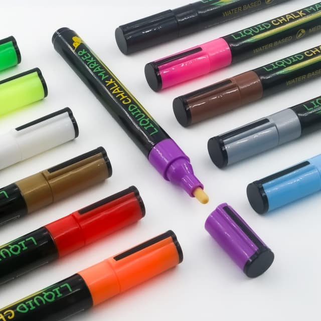 Thumbnail 1 de Belenova Liquid Chalk Markers 12-Pack 🎨