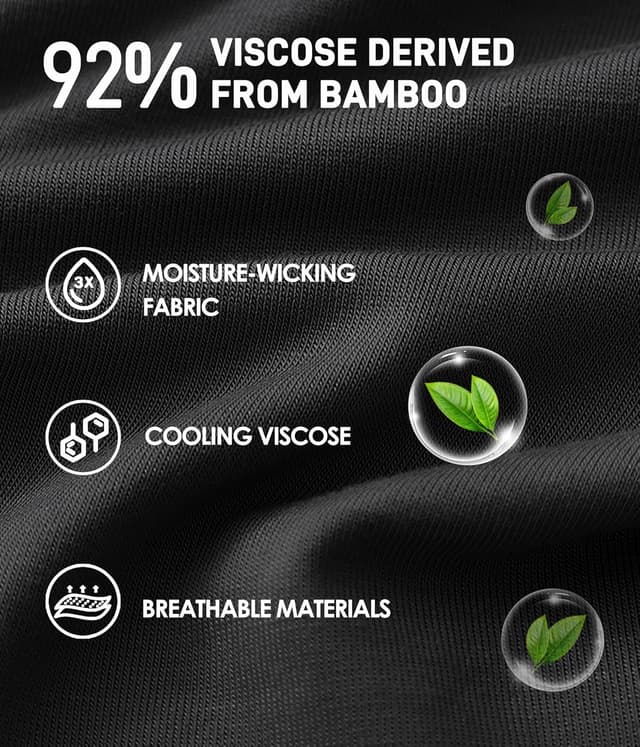 Thumbnail 3 de YESWEL Mens Bamboo Boxers Pack of 3