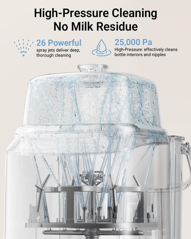 Detalle 2 de Bear Bottle Washer Pro baby bottle washer and steriliser