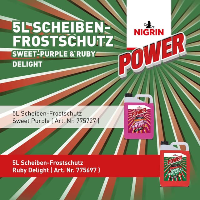 Thumbnail 6 de NIGRIN POWER Scheibenfrostschutz 5 L