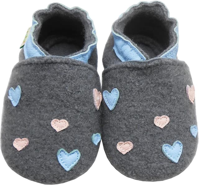 Detalle 2 de SAYOYO Lauflernschuhe 100% Schurwolle 12 cm