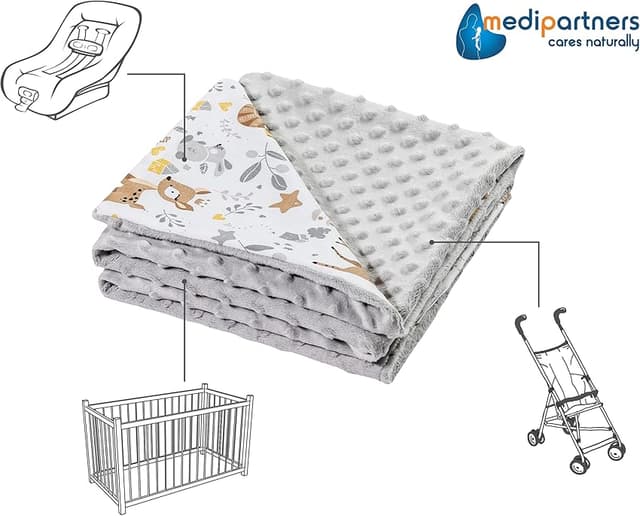 Thumbnail 3 de Medi Partners Manta para bebé 75 x 100 cm