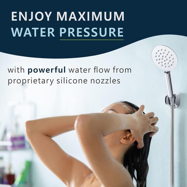Thumbnail 5 de Voolan Cabezal de Ducha de Mano 4 pulgadas