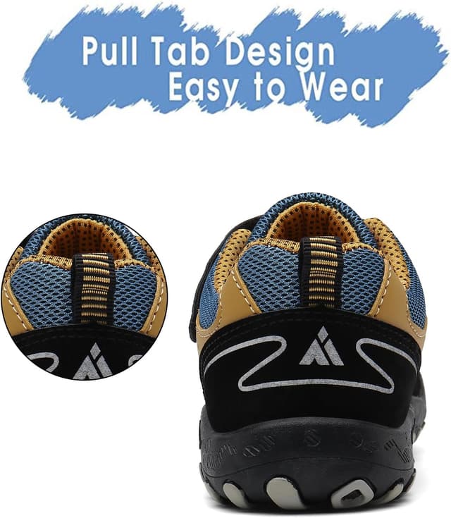 Detalle 2 de Mishansha baskets enfant respirantes low top, fermées par scratch (tailles EU 24 à 38)