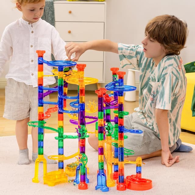 Thumbnail 5 de JOYIN 207-piece Glowing Marble Run STEM toy 🧩