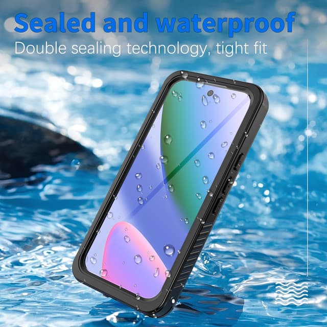 Detalle de Google Pixel 10 waterproof case IP68