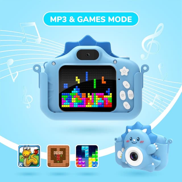 Detalle 2 de HiMont Cámara infantil 1080P 32G