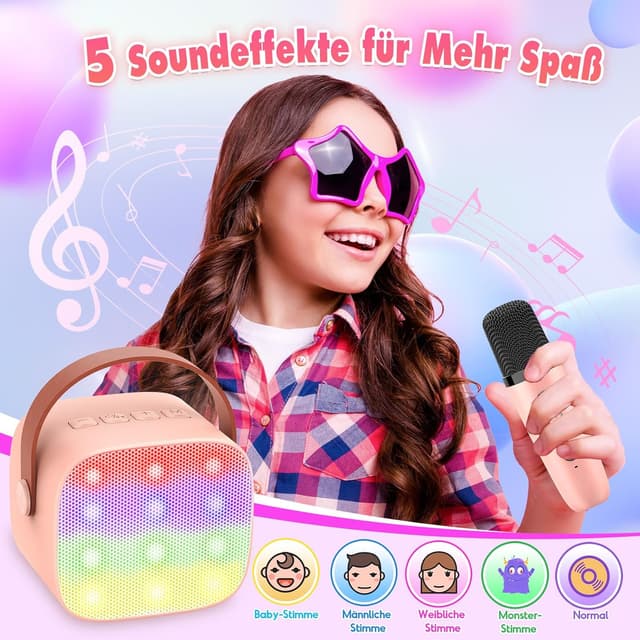 Detalle 2 de Dislocati Karaoke Maschine mit 2 Mikrofonen