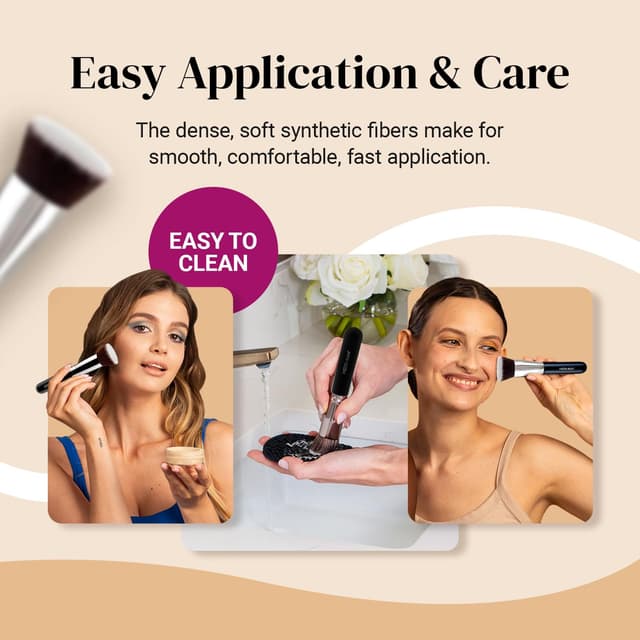 Thumbnail 3 de KESHIMA Kabuki-Foundation-Pinsel mit 4 cm