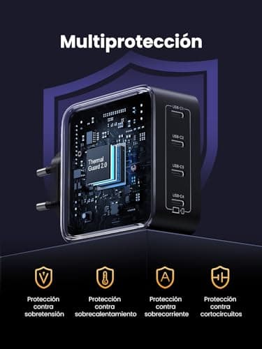 Thumbnail 7 de UGREEN Nexode 100W Cargador USB-C ⚡ para MacBook, iPhone, Galaxy