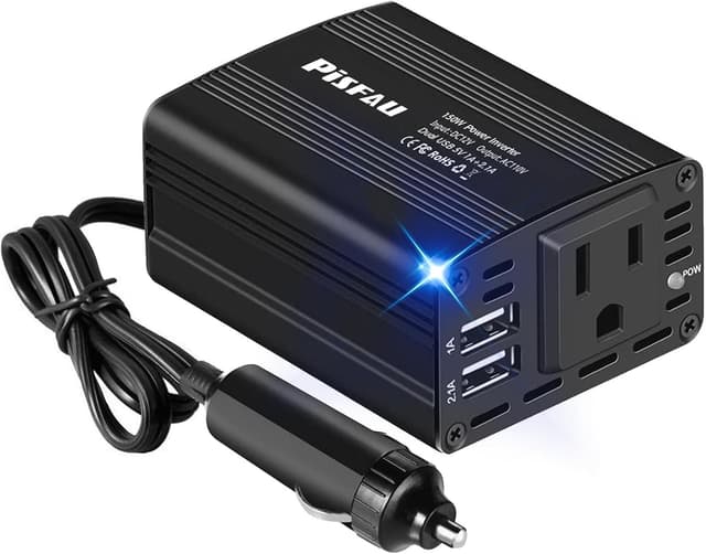 Imagen de 150W Power Inverter 12V to 110V USB en OfertitasTOP
