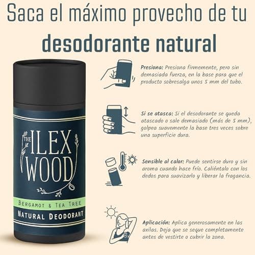 Thumbnail 5 de The Ilex Wood Desodorante Natural 70 ml 🧴