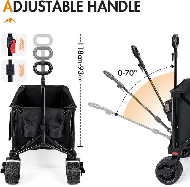 Thumbnail 6 de Portal Festival Trolley 300L beach cart with wide wheels 🛒