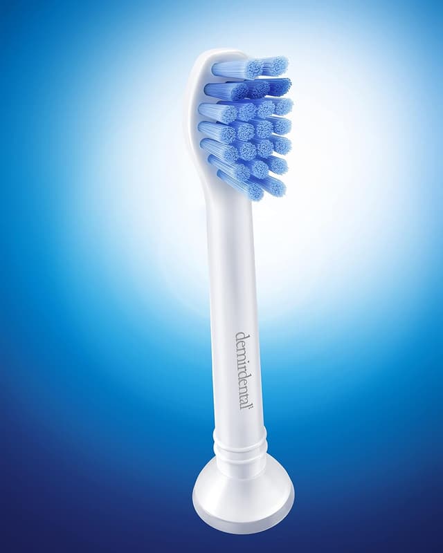 Detalle de Pack de 8 têtes de brosse de rechange demirdental compatibles Philips Sonicare (Mini, Medium) blanc, remplace HX6028