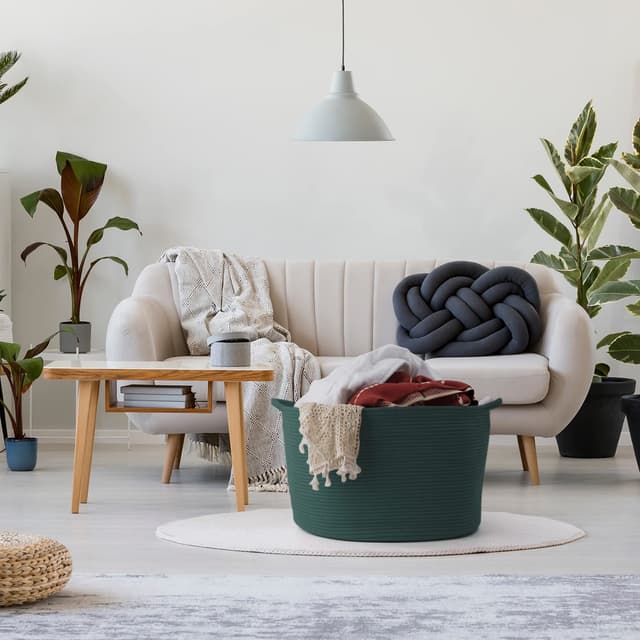 Detalle de Wäschekorb mit 4 Taschen 50 x 33 cm