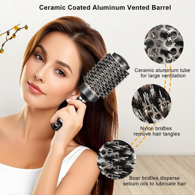 Thumbnail 2 de Elfirly Rundbürste 53 mm für Volumen