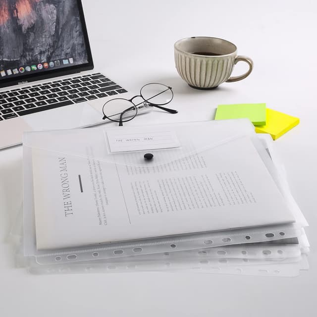 Thumbnail 5 de TOOELMON Dokumentenmappe A4 20 Stück