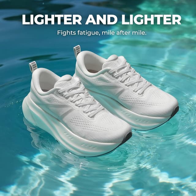 Detalle de ALLSWIFIT Women’s Road Running Shoes Cushion Non-Slip Lightweight Arch Support (Active5K)