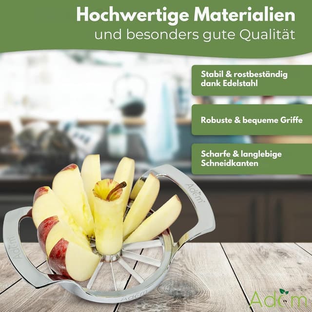 Thumbnail 1 de Adam Profi Edelstahl Apfelteiler