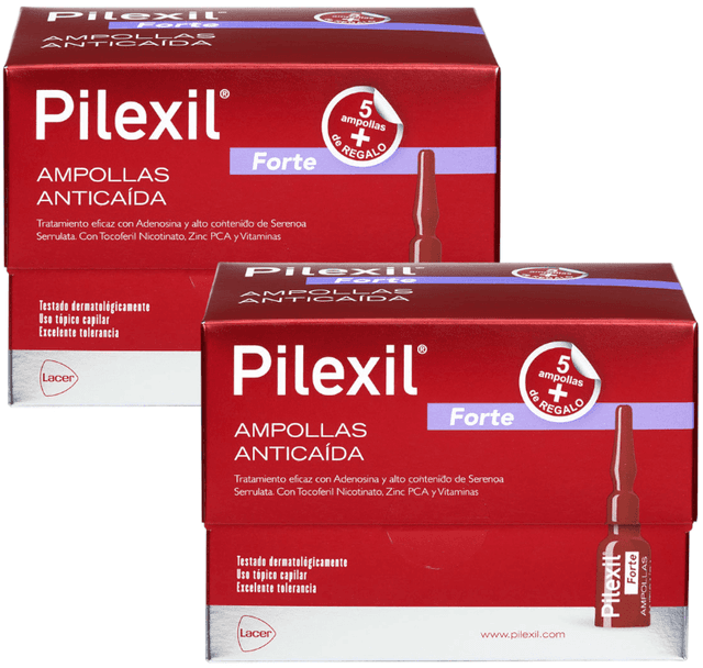 Imagen de Pilexil Forte Anticaída 30 + 10 Ampollas de Regalo 💊 en OfertitasTOP
