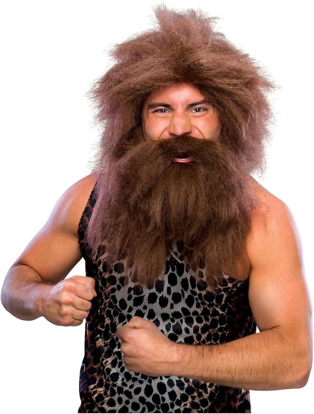 Imagen de Rubie's Caveman Beard and Wig Set en OfertitasTOP