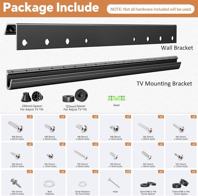 Thumbnail 6 de TV wall mount for plasterboard TVs