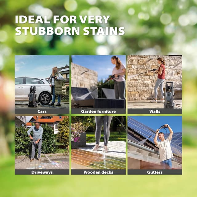 Detalle 2 de WAGNER AQUASTORM PREMIUM pressure washer with Standard, Turbo and Foam nozzles