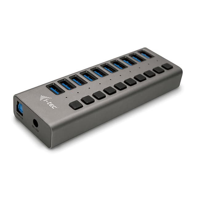 Imagen de i-Tec U3CHARGEHUB10 Hub USB 10 puertos, 48 W ⚡ en OfertitasTOP