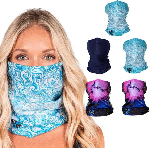 Thumbnail 5 de S A Company 5-Pack UV Neck Gaiter 30+ 🧣