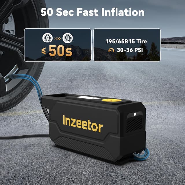 Detalle 2 de Inzeetor 150 PSI Tire Inflator